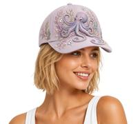 3D Ocean Creatures Embroidery cap (Octopus)