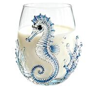 3D Octopuses Stemless Wine Glasses |Artisanal Blue Ringed Octopus Glassware