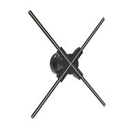 3d Ologramma Fan, 3d Display Olografico Ventilatore di Aria Video Proiettore Led Segno Lampada Olografica Giocatore Ologra