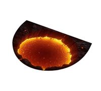 3D Optical Illusion Carpet - 19.68 Inches Hole Design Rug | Crystal Velvet Non Slip Quick Dry - Soft Washable Mat For Bedroom Living Room Bathroom Indoor Outdoor Decor Home Kitchen Entryway Office