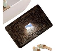 3D Optical Illusion Rug - 31.5 X 19.7 Inch Non-Slip Hole Carpet Mat for Halloween Thanksgiving Home Holiday New Year Party Entryway Living Room Bedroom Hallway Decor