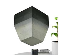 3D Optical Illusion Wall Sticker - Corner Wall Decal | Optical Illusion Decal | Modern Art 3D Peel and Stick PVC Sticker for Living Room Bedroom Study Room Office Dorm Apartment Decor Cube Face S