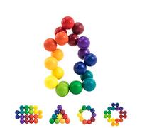 3D palla di puzzle Giocattoli sensoriali Giocattolo da scrivania usato per alleviare lo stress, l'ansia,l'autismo Giocattoli Divertente giocattolo educativo per bambini （Piccolo）