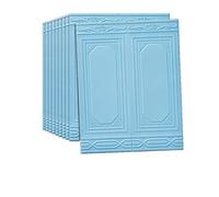 3d Pannelli Decorativi Per Pareti Rivestimento Impermeabile del Rivestimento Della Camera Da Letto del Cliente Boiserie Adesiva 10 Pezzi(C)