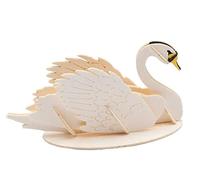 3D Paper Model: cigno 8 x 3,5 x 4,5 cm, in sacchetto 10,5 x 21 x 0,5 cm