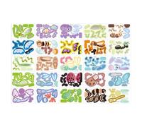 3D Paper Puzzle Kit - 25 Pieces 3.34x3.34 Inch DIY Interactive Learning, Creative Assembly Toy | Educational Problem Solving Skills For Cognitive Development Fun Activity Family Road Trip