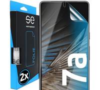3D Pellicola protettiva per schermo per Google Pixel 7a [2 pezzi | smart engineered] - Transparente, Case-friendly, Non Vetro Temperato ma Pellicola Protettiva TPU