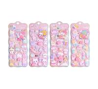 3D Phone Case Stickers, Cute Animal Puffy Sticker Set with 4 Sheets for Decorating Phone Cases Notebooks Laptops Journals and Crafts, Fun Decals for Kids Boys Girls Adults Party Favors