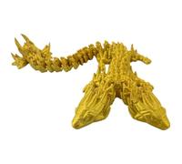 3D Printed Dragon | Double Head Crystal Dragon 3D Printed Fidget Toys