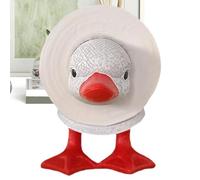 3D Printed Duck Toilet Paper Holder - Fun Bathroom Decor | Adorable Tissue Roll Organizer | For Countertop Shelf, Cute Novelty