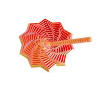 3D Printed Expanded Sensory Fidget Star, More Color, 2025New Star Shaped Fidget Toys for Office Desktop Decompression Toys Stress Relief Whirling Spiral (C,Medium)