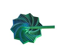 3D Printed Expanded Sensory Fidget Star, More Color, 2025New Star Shaped Fidget Toys for Office Desktop Decompression Toys Stress Relief Whirling Spiral (E,Tuba)