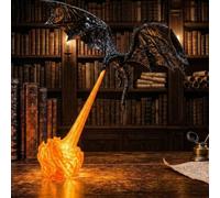 3D Printed Fire Breathing Dragon,Dragon Breathing Fire Book Nook，B(M)
