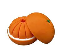 3D Printed Fruit Fidget Toy - Citrus Shape Stress Relief, Spinner Portable Twist Ball for PLA Material Fidget Toy for Students Women Men Study Work Classroom Office Desk Daily