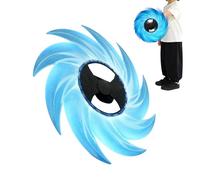 3D Printed Glow in the Dark Spinner - USB Rechargeable LED Fidget Toy, Ultra Portable Motion Gadget, Stress Relief Light Up Collectible, Nighttime Party Favor, Interactive Travel Tech Toy