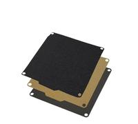 3D printed plate, Piastra di costruzione, compatibile con Easythread K7 K9 Texture Pei Spring Steel 120x120mm PEI a doppia faccia con base magnetica for mini stampante 3D,parts(PEI-PEI no base)