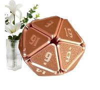 3D Printed Role Playing Dice, Polyhedral Fidget Toys for Adults, Sensory Relief Dice for Tabletop RPG, Parties, Gatherings, Home, Ufficio, Study, Work, and Birthday Fun 1,97 x 1,97 x 1,97 pollici