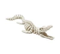 3d Printed Skeleton Mosasaurus - 3d Figurine, Desk Decoration | Articulated Joint Figurines, Mosasaurus Action Figure for Display Holidays Nightstand Bathroom Closet Offices Bedroom Bookshelf Table