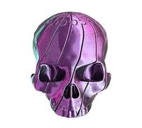 3D Printed Skull Fidget - Articulated Spiral Skeleton, Stress Relief Desk Toy with Sturdy Moving Joints, Gothic Home Aesthetic Figurine, Ideal for Men Boys Girls Youth and Teens Students