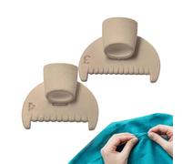3D Printed Stitching Guide, Blanket Stitching Tool, 2-Piece Reusable With 3mm And 4mm Sizes, Hand Sewing Accessory, Craft And Embroidery Tool With Material Build, Thread Knitting For Home Classroom
