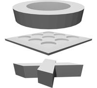 3D Printed Tic Tac Toe Game Set - Family Board Game - Custom Made