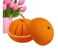 3D Printed Toys, Orange Decoration, 2.76x2.36 Inch Realistic Model with Fidget Design, Fun Accessories for Desk Home Office Birthday Kids Adult Boys Girls , Best Novelty Tool for Family Use