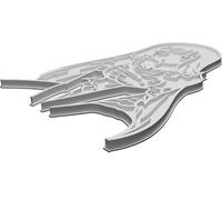 3D Printed Wall Art Gothic Decoration compatible with Home Interior Design