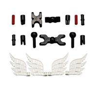 3d Printed Wings 3D Printed Action Figure, Decorative Collectibles Desktop | 3D Printed Action Figure Desktop Doll Wings Decorations For Boys Girls Adults Desk