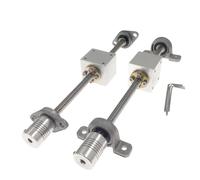 3D Printer CNC T8 Screw Set Horizontal Screw Rod Or Vertical Screw Rod Pitch2mm Lead8mm Length100mm200mm300mm450mm500mm800mm(500mm)