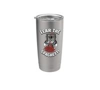 3D Printer Fear The Spaghetti Funny Failed Print Bicchiere termico in acciaio inox doppia parete