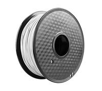 3D Printer Filament 1 Kg, Modified PC Alloy Filament 1.75mm, Non-Warping Engineering Material-Black(White)