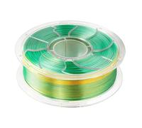 3D Printer Filament - 14.5x4cm 250g PP | Silk 2 Color Gloss Multicolor Printing Filament | Smooth Feed 3D Printing Material For DIY Craft Home School Studio Use