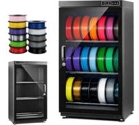 3D Printer Filament Storage Box, Scatola Stoccaggio Filamento Da Stampante 3D, Armadio Deumidificatore Elettronico, Intervallo RH15%-RH60%, Per PLA, ABS, PETG, Nylon, TPU E PC(115L)