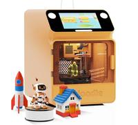 3D Printer for Kids, Safe for Children, stampante 3d, STEM Learning Mate, Wi-Fi & App Control, Compatible with PLA filament, Weekly Update Toy Library, Touch Screen, Easy Setting
