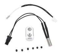 3D Printer Hotend Heater Block Kit High Precision Aluminum Alloy Heating Component 24V 40W with Thermistor Cable Heating Rod Tube for Prusa i3 MK4