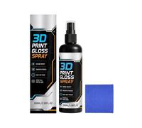 3D Printer Model Gloss Spray Quick Drying Layer Line Reducer, 100ml，1pc | High Gloss Spray, Enhances 3D Printing Figures, Brightening Spray Crafts Brightener for Printed Models for PLA PETG ABS