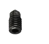 3d printer nozzle, Kit mini ugelli accessori A1 Acciaio temprato in ottone, compatibile con hotend di aggiornamento Bambulab(Hardened steel 0.6mm,3PCS)