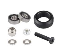 3d printer v-wheel, 10 pezzi CNC Big POM Solid V Wheel con cuscinetto for profili in alluminio V-Slot Puleggia stampante 3D Ender3 V2(With 625-2RS Nut)