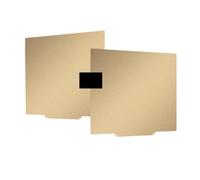 3D printers accessory, Compatibile con Qidi Q1 Pro 250x250mm Doppio lato PEO PET PEI Lenzuolo termico in acciaio for molle verniciato a polvere,for parts(PEI textured)