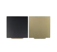 3D printers accessory, Foglio PEI 350x350mm Piastra di costruzione for letto caldo con stampante 3D con base magnetica strutturata in PET liscio compatibile for FYSETC Voron,for parts(PEK No Base)