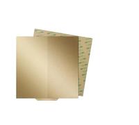 3D printers accessory, Piastra di costruzione magnetica in acciaio for molle liscia strutturata su entrambi i lati PEI 120/250/300/355 mm,for parts(With base,355x355mm)