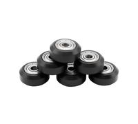 3D printers accessory, Ruote CNC in plastica POM Ruota passiva piccola e grande Ruota Perlin e tipo V for parti della stampante 3D con fessura a V C-Beam,for parts(V wheel)