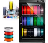 3D Printing Consumables Dehumidifier Cabinet, Armadio Deumidificatore Per Consumabili Da Stampa 3D, Scatola Asciugatura Elettronica, Controllo RH15%-RH60%, 10-12/15-21 Rotoli(115L)