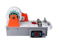 3D Printing Filament Maker Machine, Desktop 3D Printer Extruder Filament Recycler with Digital Display,PET Bottle Recycling,Temperature and Speed Adjustable,for Families, Small Studios(Orange)