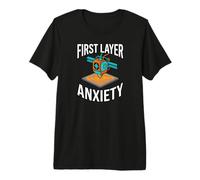 3D Printing First Layer Anxiety Maker Filament Maglietta Premium