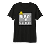 3D Printing Humor Embrace The Spaghetti Failed Print Maglietta Premium