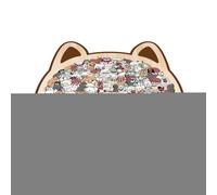 3D Puff Sticker, Giocattoli Educativi E Decorativi Con 115 Pezzi In Colori Morandi, Puzzle In Legno, Ideale per Adulti Bambini Ragazzi Donne Appassionati e Famiglia come Regalo di Natale per