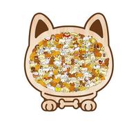 3D Puff Sticker - Gioco Educativo Con 115 Pezzi In Tonalità Morandi,Puzzle in Legno,Adatto Per Natale, Bambini, Ragazzi, Famiglia, Amanti, Donne, Spiaggia, Auto E Infanzia