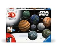 Ravensburger RVB11577 Puzzle da 531 Pezzi 3D - Pianeti Galassia Star Wars