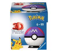 3D Puzzle Pokémon Master Ball di Ravensburger - 54 pezzi